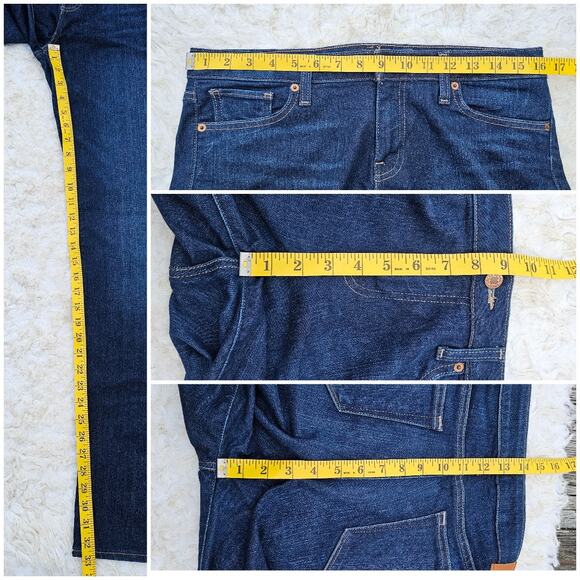 Bootcut Jeans Lucky Brand Lolita Size 8 / 29 Dark Wash Stretch Denim Women's - Picture 7 of 10